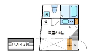 テラス上北沢の物件間取画像